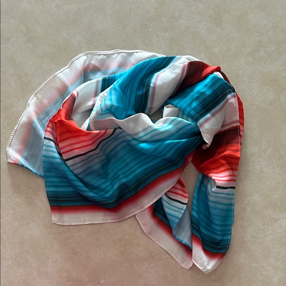 Red White & Blue Wild Rag